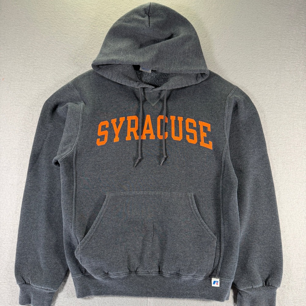 Syracuse‎ University Russell Athletic Hoodie Sweatshirt Mens Small College NCAA